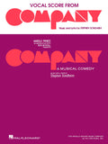 Company - A Musical Comedy | Broadway Vocal Score Selections for Students | Complete Piano Vocal Sheet Music Book by Stephen Sondheim | Theatre Repertoire for Study Auditions and Performance