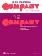 Company - A Musical Comedy | Broadway Vocal Score Selections for Students | Complete Piano Vocal Sheet Music Book by Stephen Sondheim | Theatre Repertoire for Study Auditions and Performance