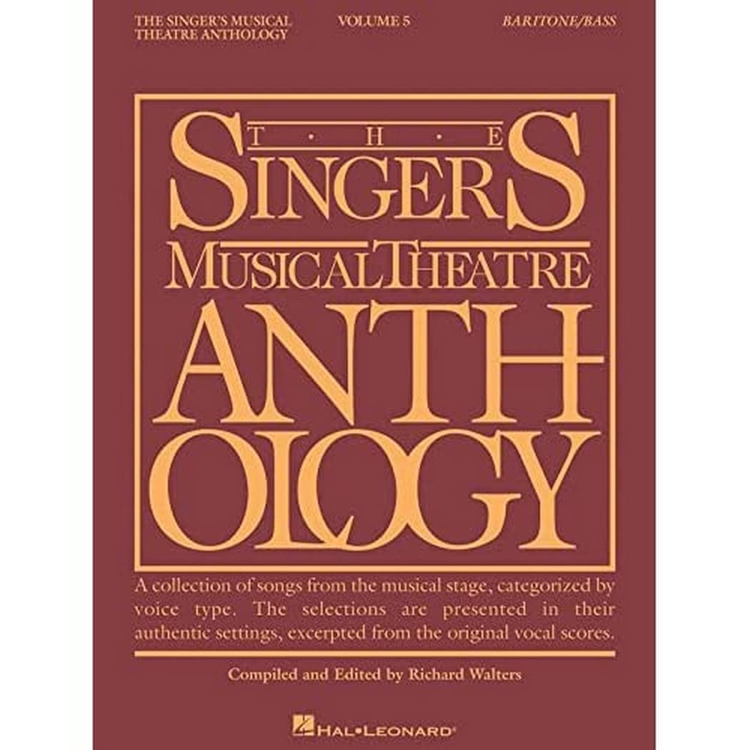 The Singer's Musical Theatre Anthology: Volume 5, Baritone/ Bass Book by Various | Richard Walters Vocal Songbook with Piano Accompaniment | 40 ... Musical Theatre Anthology (Songbooks))