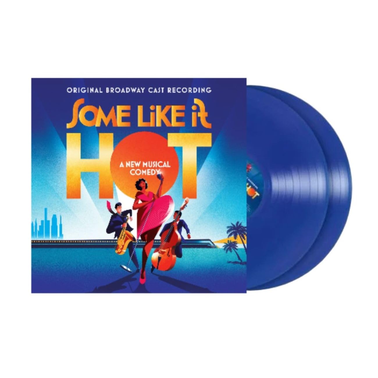 Some Like It Hot (Original Broadway Cast Recording) Exclusive Blue Jay 2 LP Vinyl Record