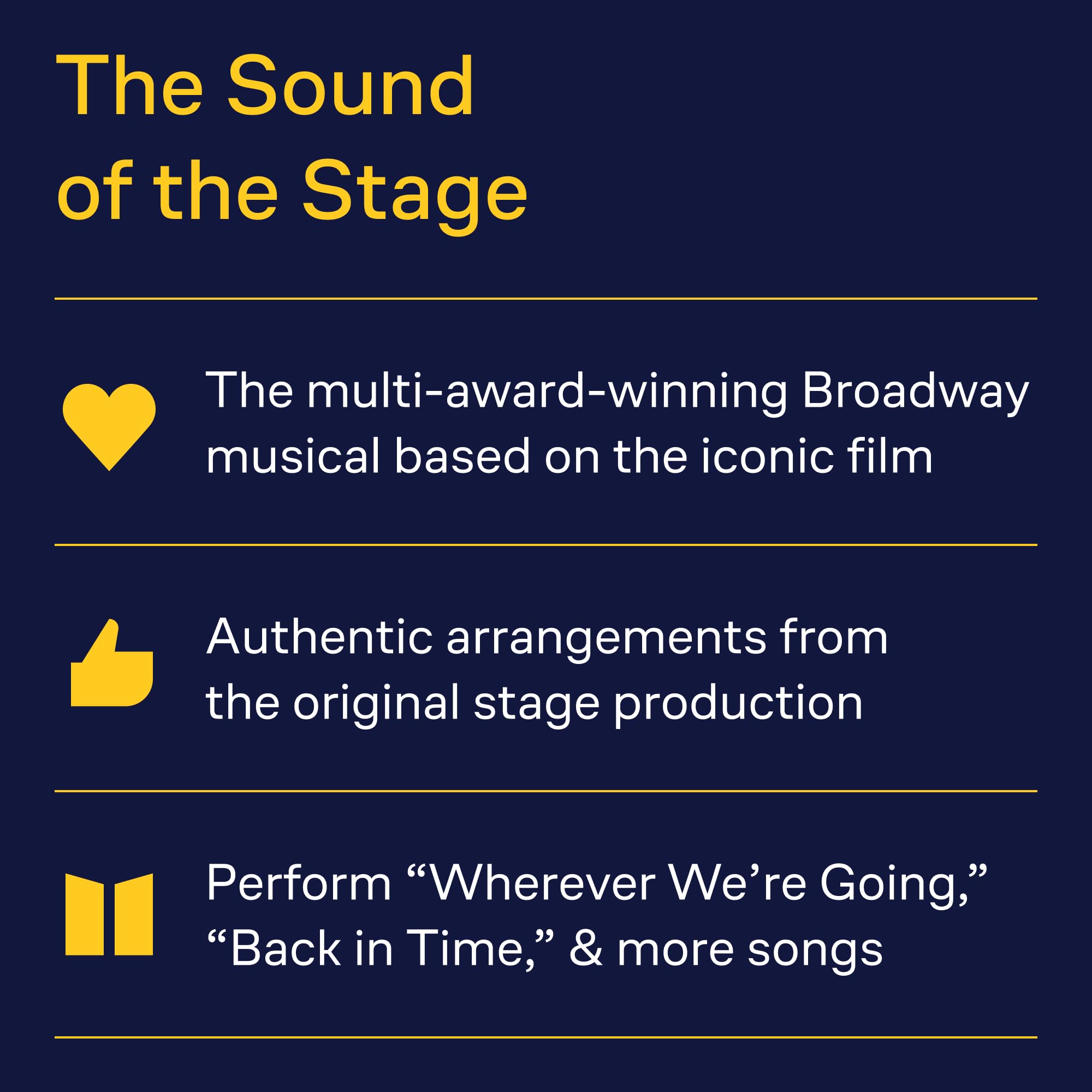 Back to the Future: The Musical - Piano/Vocal Selections | Broadway Sheet Music Book for Intermediate Musical Theatre Songs for Students Teachers and Fans | 16 Piano Vocal Arrangements Included