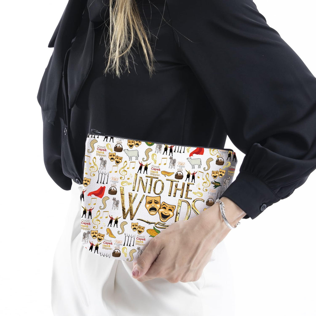 WCGXKO Theatre Musical Fans Gift Musical Lover Cosmetic Zipper Pouch