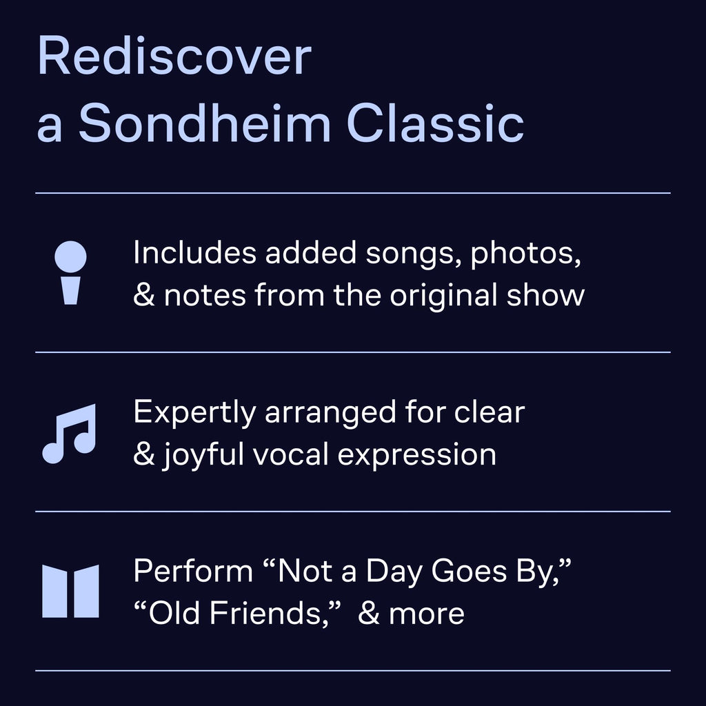 Merrily We Roll Along: Vocal Selections Revised Edition | Piano Vocal Sheet Music from 2023 Broadway Revival | Sondheim Musical Songbook for Singers and Pianists | Theatre Score with Added Songs