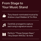 Joseph and the Amazing Technicolor Dreamcoat | Lyrics by Tim Rice and Music by Andrew Lloyd Webber | Vocal Selections | 10 Iconic Songs from the Broadway Musical | Piano Vocal Guitar Sheet Music