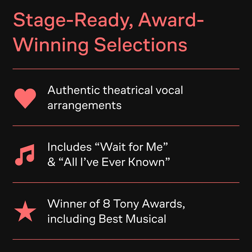 Hadestown - Piano/Vocal Selections Songbook | Broadway Musical Sheet Music for Piano Voice and Guitar | 12 Songs by Anaïs Mitchell for Performers Students and Theatre Fans | Hal Leonard Edition