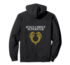 Official 'Jesus Christ Superstar' 1970 Classic Logo Black Pullover Hoodie