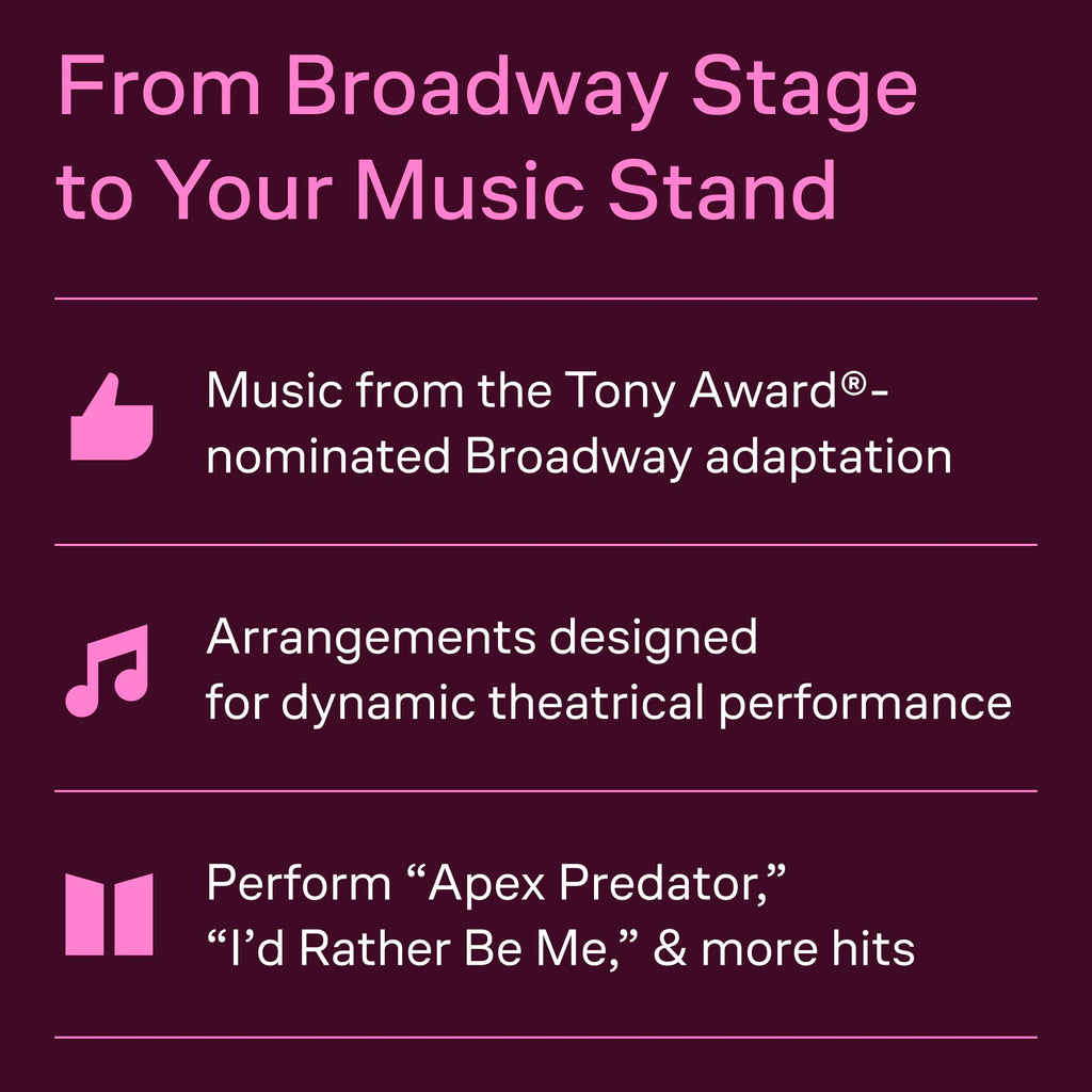 Mean Girls Vocal Selections Music by Jeff Richmond | Piano Vocal Guitar Songbook for Broadway Musical Fans | Sheet Music Book Featuring 16 Songs from the Tony Award Nominated Show