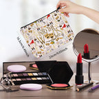 WCGXKO Theatre Musical Fans Gift Musical Lover Cosmetic Zipper Pouch