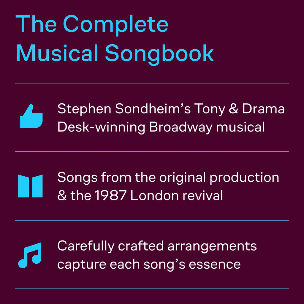 The Complete Follies Collection | Vocal Collection for Piano/Vocal/Guitar | Songbook with 34 Broadway Musical Selections | Essential Sheet Music Book ... from 1971 and 1987 (Vocal Selections)
