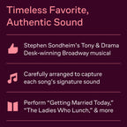 Company - A Musical Comedy | Broadway Vocal Score Selections for Students | Complete Piano Vocal Sheet Music Book by Stephen Sondheim | Theatre Repertoire for Study Auditions and Performance