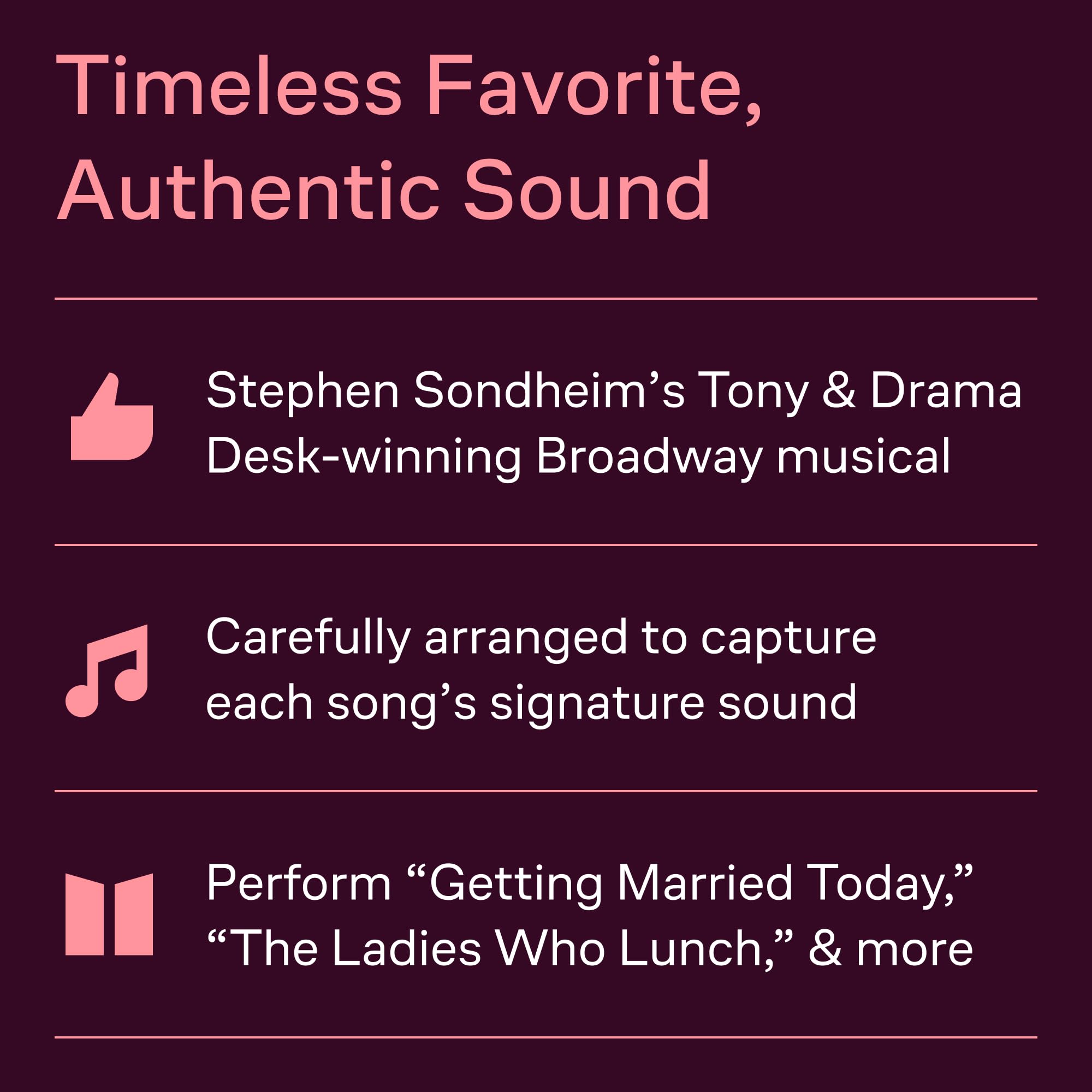 Company - A Musical Comedy | Broadway Vocal Score Selections for Students | Complete Piano Vocal Sheet Music Book by Stephen Sondheim | Theatre Repertoire for Study Auditions and Performance