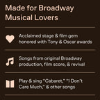The Complete Cabaret Collection | Vocal Selections Souvenir Edition | 1966 Broadway, 1972 Film & 1998 Revival Songs | Piano, Vocal, Guitar Arrangements | Authors Edition
