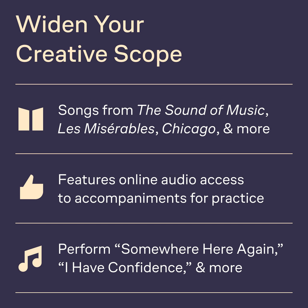 The Singer's Musical Theatre Anthology: Volume 3 | Soprano Voice and Piano Sheet Music Songbook with Online Audio Accompaniments | Broadway Musical Theatre Collection for Auditions and Recitals