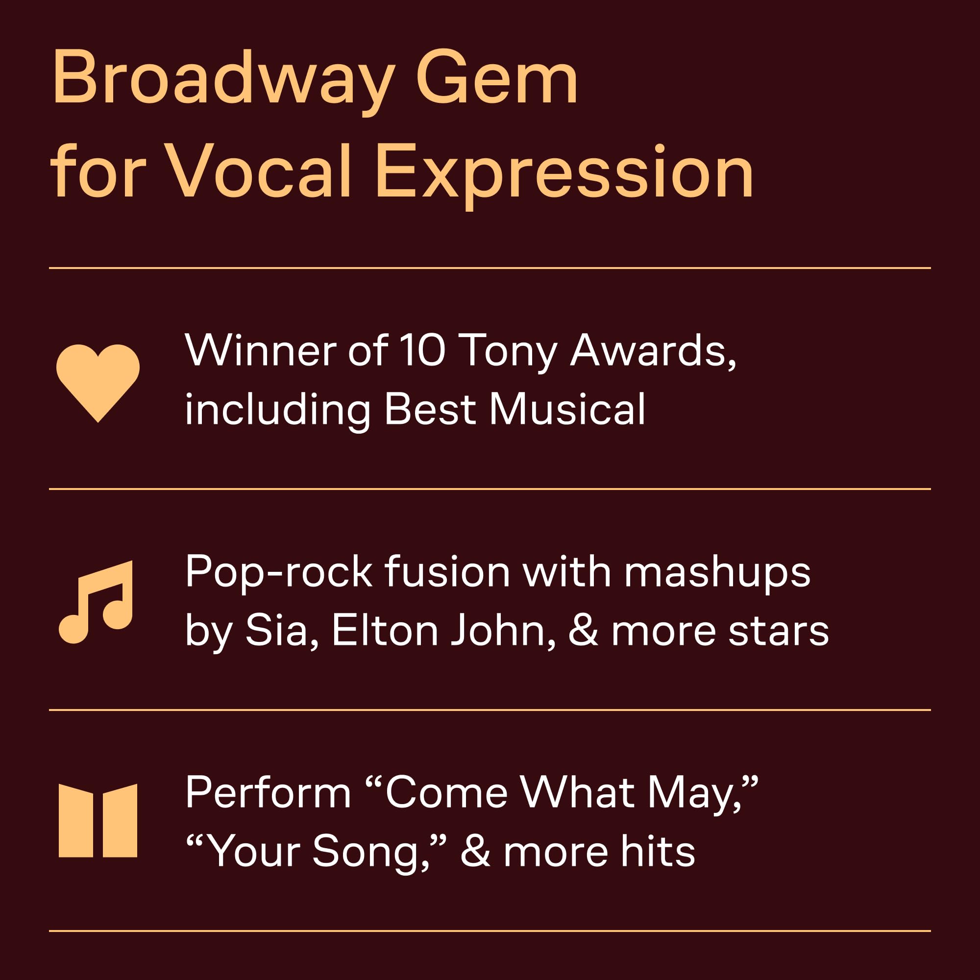 Moulin Rouge! The Musical Vocal Selections | Piano Vocal Sheet Music Book for Students Teachers and Broadway Fans | Contemporary Musical Theatre Songs for Practice Performance and Auditions