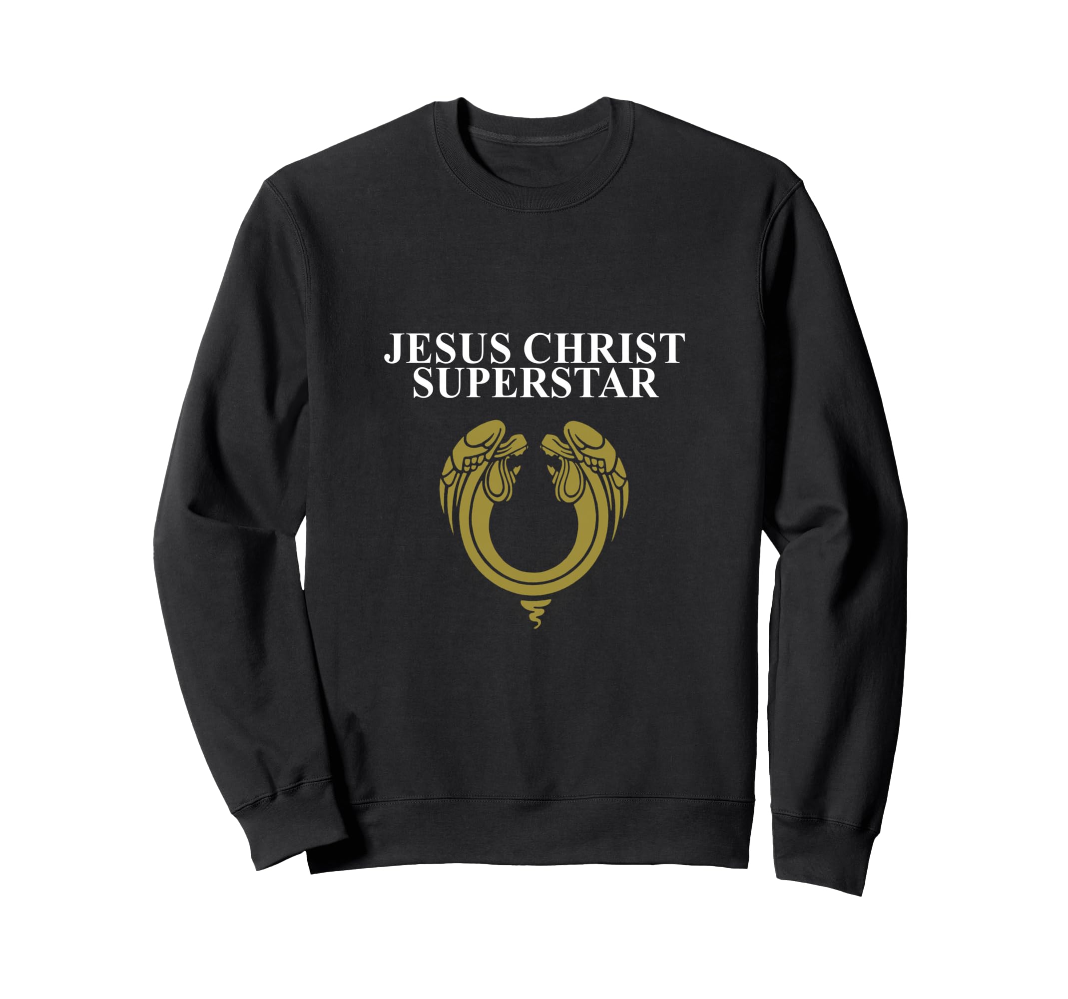 Official 'Jesus Christ Superstar' 1970 Classic Logo Black Sweatshirt