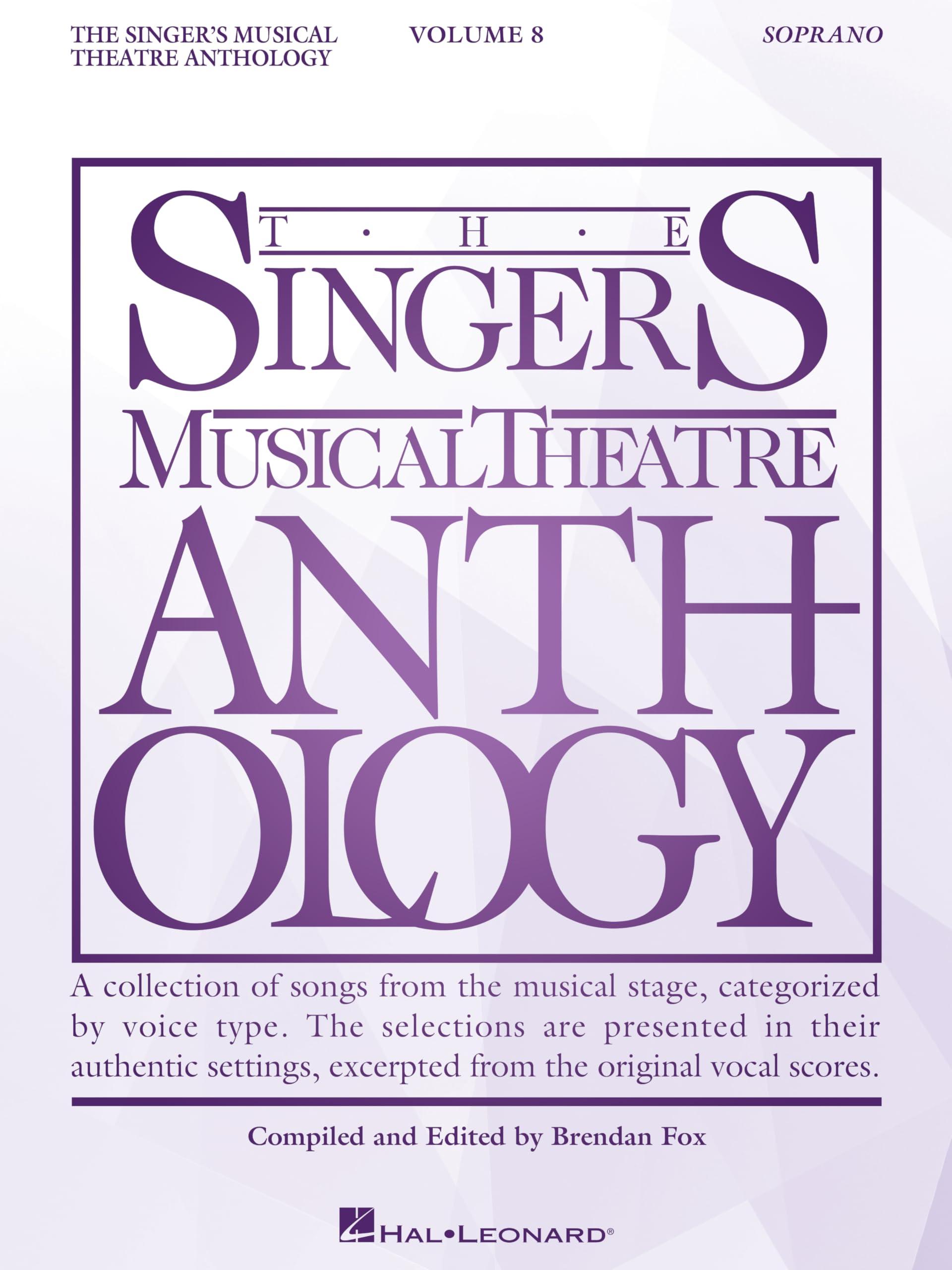 Singer's Musical Theatre Anthology - Volume 8: Soprano Book