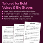 Mean Girls Vocal Selections Music by Jeff Richmond | Piano Vocal Guitar Songbook for Broadway Musical Fans | Sheet Music Book Featuring 16 Songs from the Tony Award Nominated Show