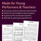 The Teens Musical Theatre Collection - Young Womens Edition | Vocal Sheet Music and Songbook for Beginner and Intermediate Singers | 33 Broadway and Film Songs with Online Audio