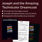 Joseph and the Amazing Technicolor Dreamcoat | Lyrics by Tim Rice and Music by Andrew Lloyd Webber | Vocal Selections | 10 Iconic Songs from the Broadway Musical | Piano Vocal Guitar Sheet Music