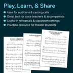 The Singer's Musical Theatre Anthology: 16-Bar Audition Edition, Mezzo-Soprano/Belter | Broadway Vocal Collection Sheet Music with Piano Accompaniment for Auditions and Performance