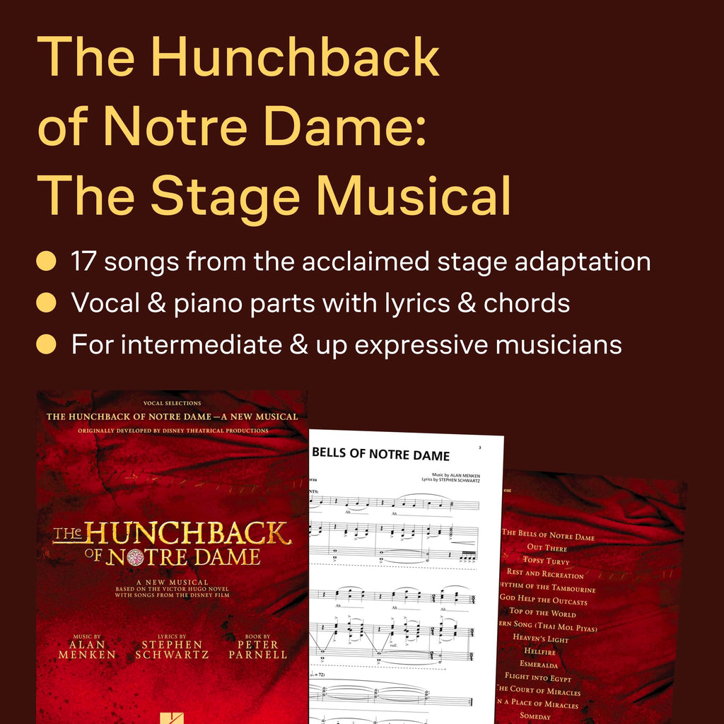 The Hunchback of Notre Dame: The Stage Musical: Vocal Selections