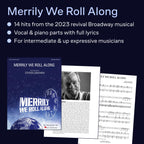 Merrily We Roll Along: Vocal Selections Revised Edition | Piano Vocal Sheet Music from 2023 Broadway Revival | Sondheim Musical Songbook for Singers and Pianists | Theatre Score with Added Songs