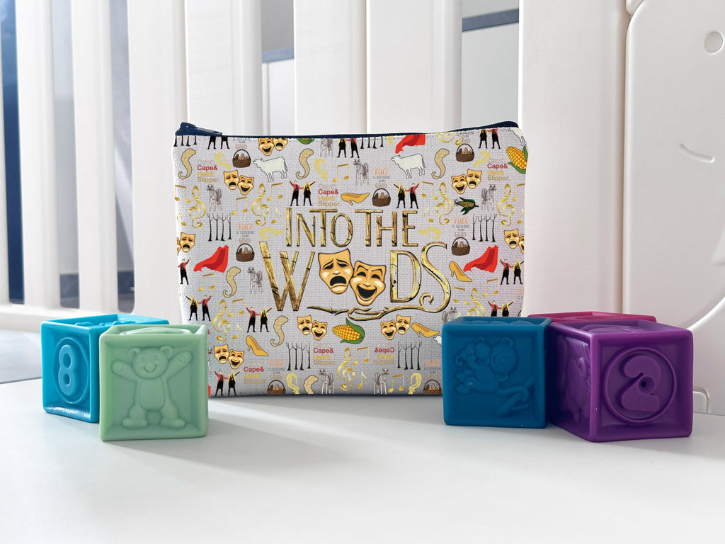 WCGXKO Theatre Musical Fans Gift Musical Lover Cosmetic Zipper Pouch