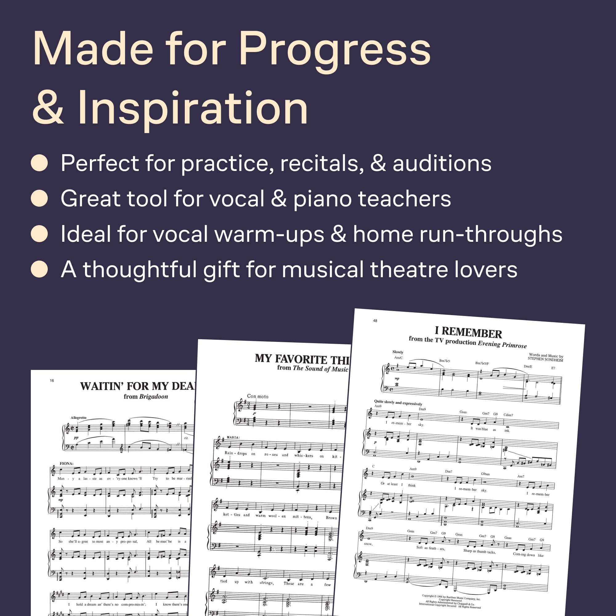 The Singer's Musical Theatre Anthology: Volume 3 | Soprano Voice and Piano Sheet Music Songbook with Online Audio Accompaniments | Broadway Musical Theatre Collection for Auditions and Recitals