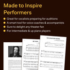 Hamilton - Vocal Selections | Piano/Vocal Songbook with 17 Broadway Musical Hits | Beginner to Intermediate Piano and Voice Sheet Music Book for Singers, Accompanists, and Theatre Fans