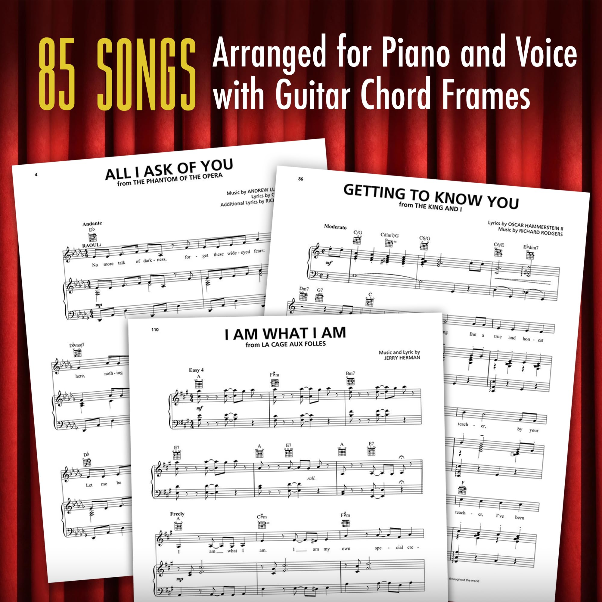 The Best Broadway Songs Ever - 6th Edition | Piano/Vocal/Guitar Songbook | 85 Essential Broadway Classics for Musicals and Theater Performers | Sheet Music for Piano Singers and Guitarists