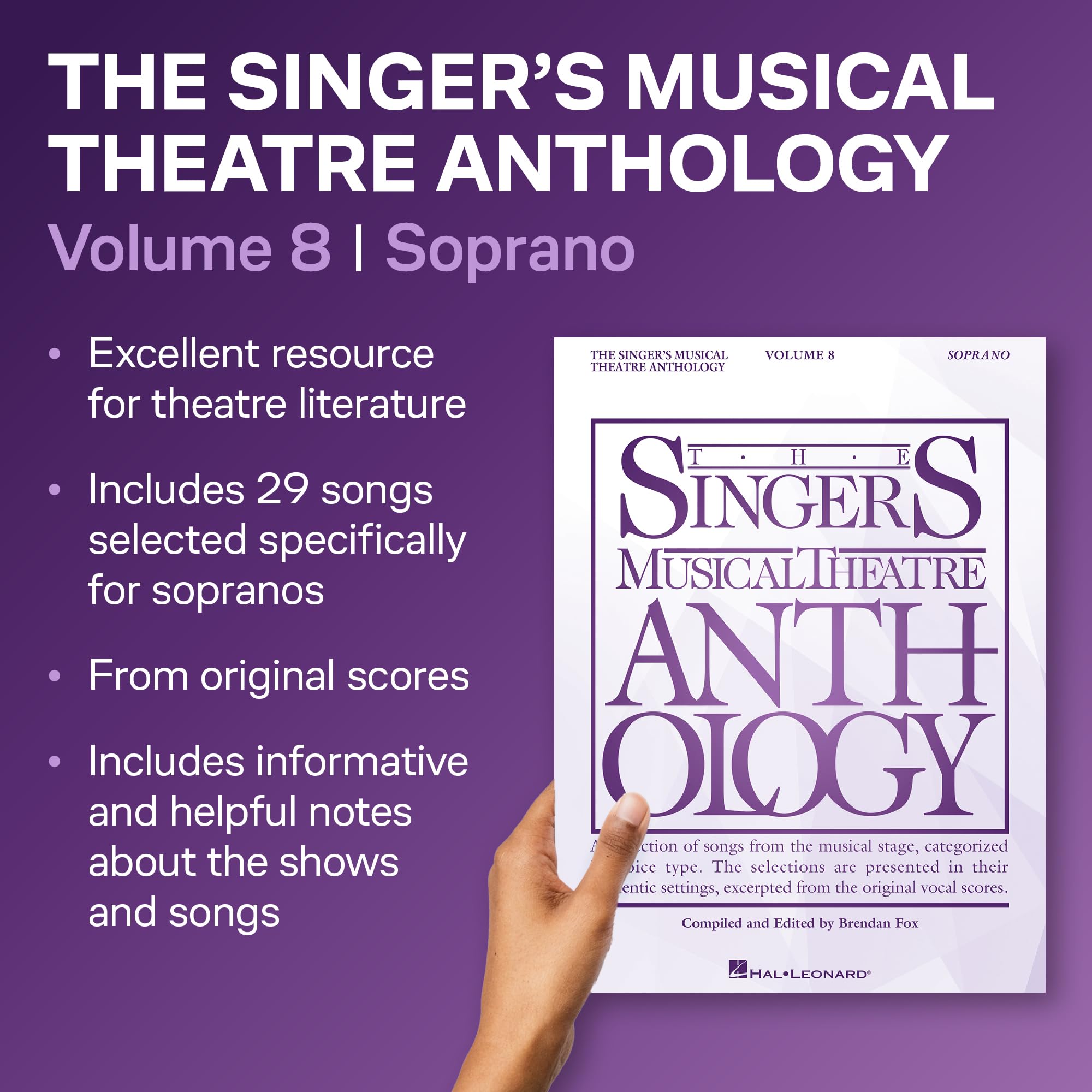 Singer's Musical Theatre Anthology - Volume 8: Soprano Book