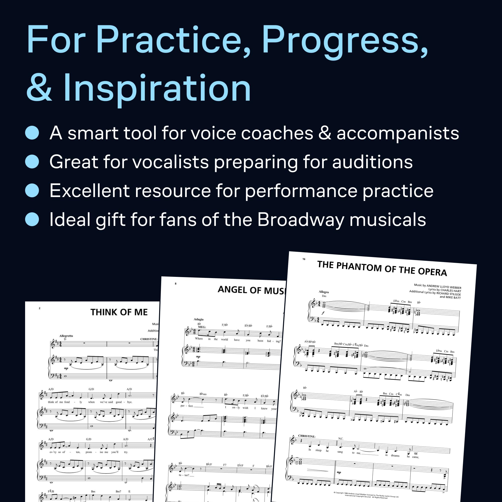 The Phantom of the Opera: Broadway Singer's Edition