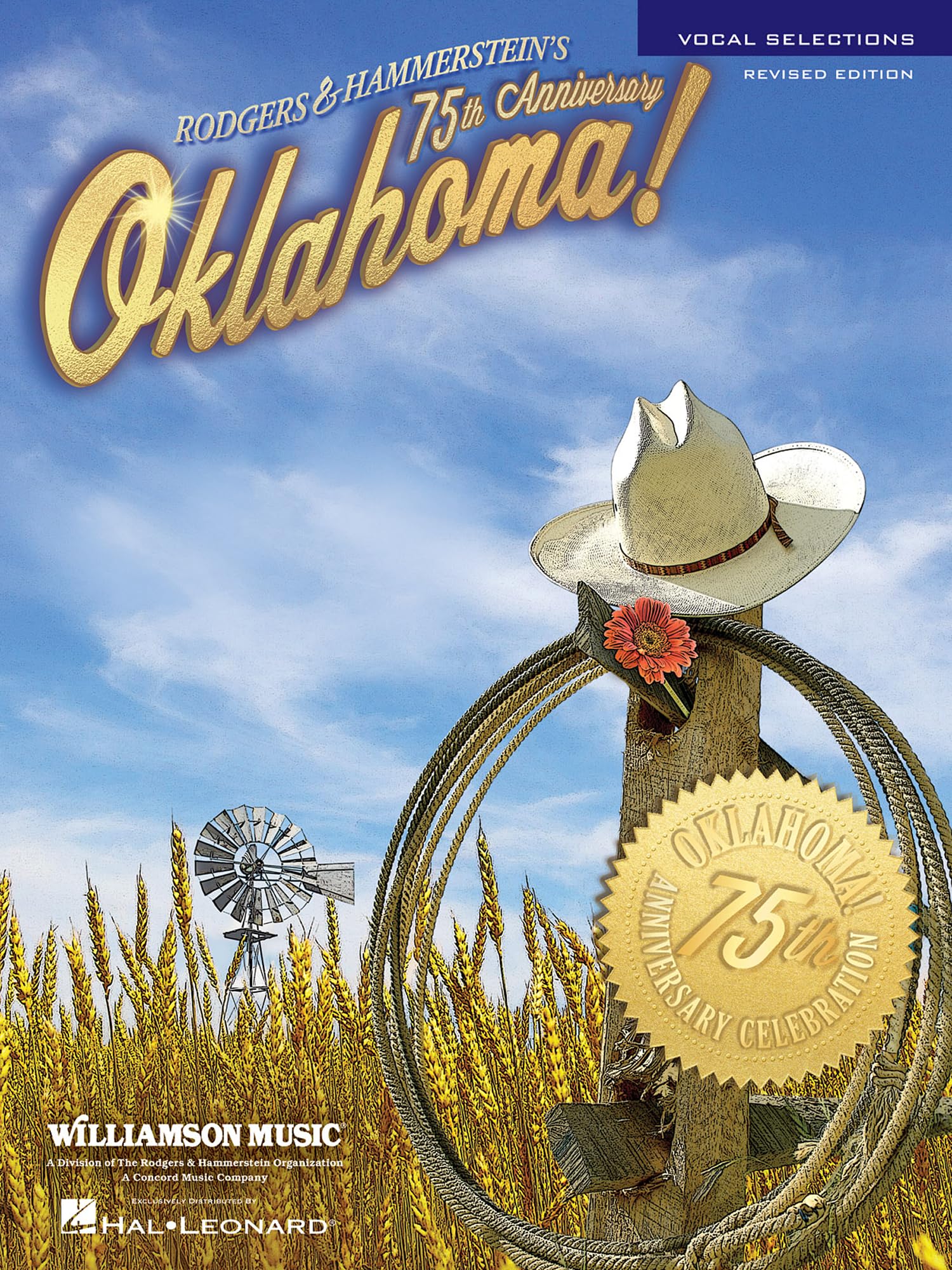 Oklahoma! -75th Anniversary - Vocal Selections | Piano/Vocal/Guitar Songbook| Sheet Music Book for Students and Musical Theatre Fans| Broadway Classics for Practice Lessons Performance and Stage Study