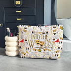 WCGXKO Theatre Musical Fans Gift Musical Lover Cosmetic Zipper Pouch