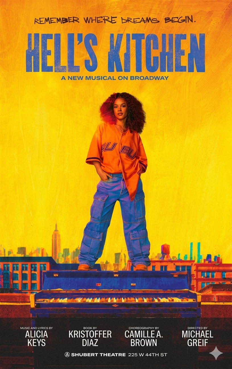 Hell's Kitchen | Original Broadway Window Card Poster