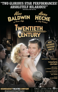 Twentieth Century | Original Broadway Window Card Poster (2004)