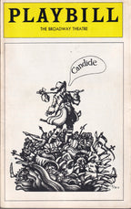 Candide Playbill | The Broadway Theatre (1974)