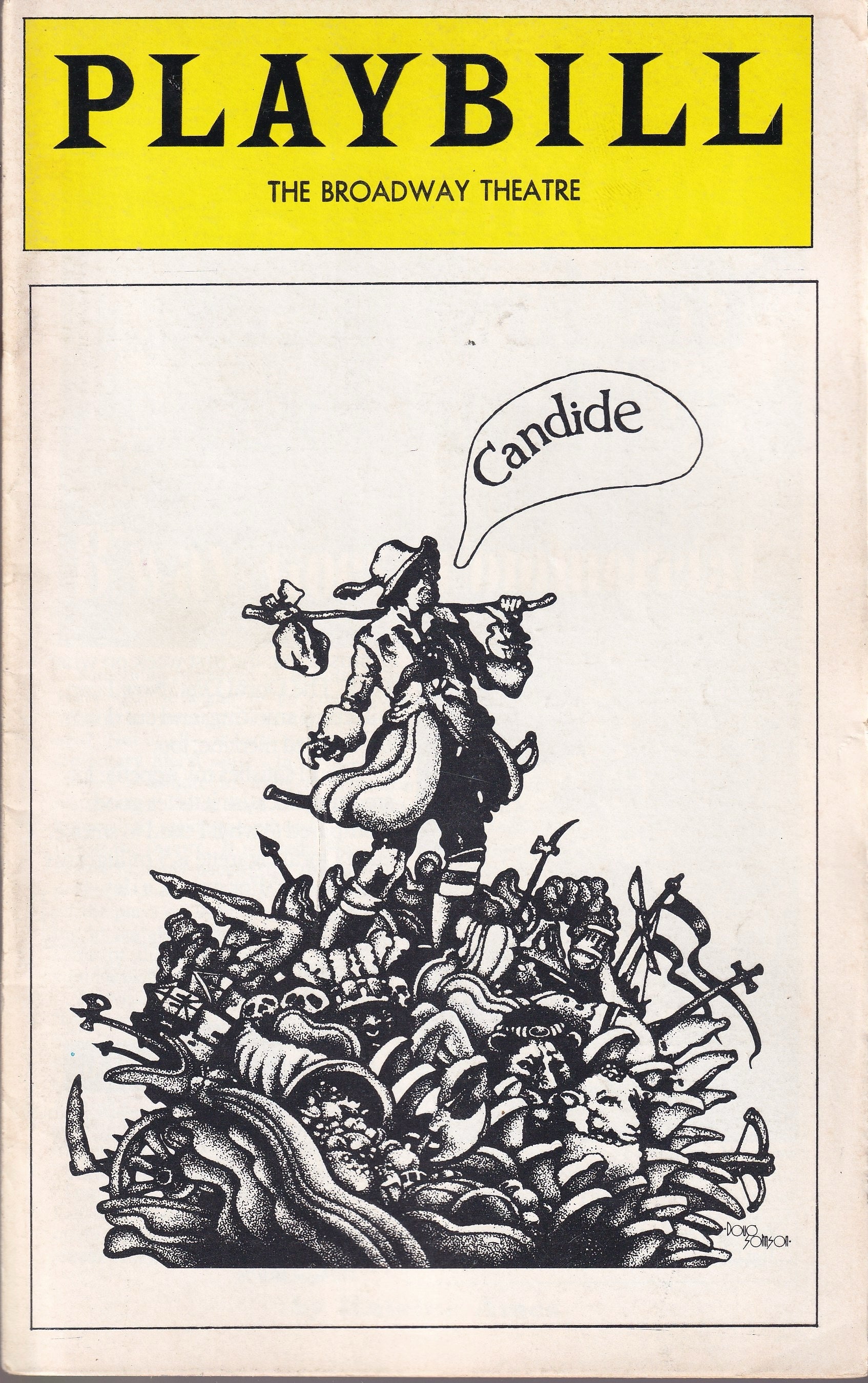 Candide Playbill | The Broadway Theatre (1974)