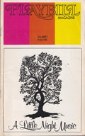 A Little Night Music Playbill | Sam S. Shubert Theatre (1973)