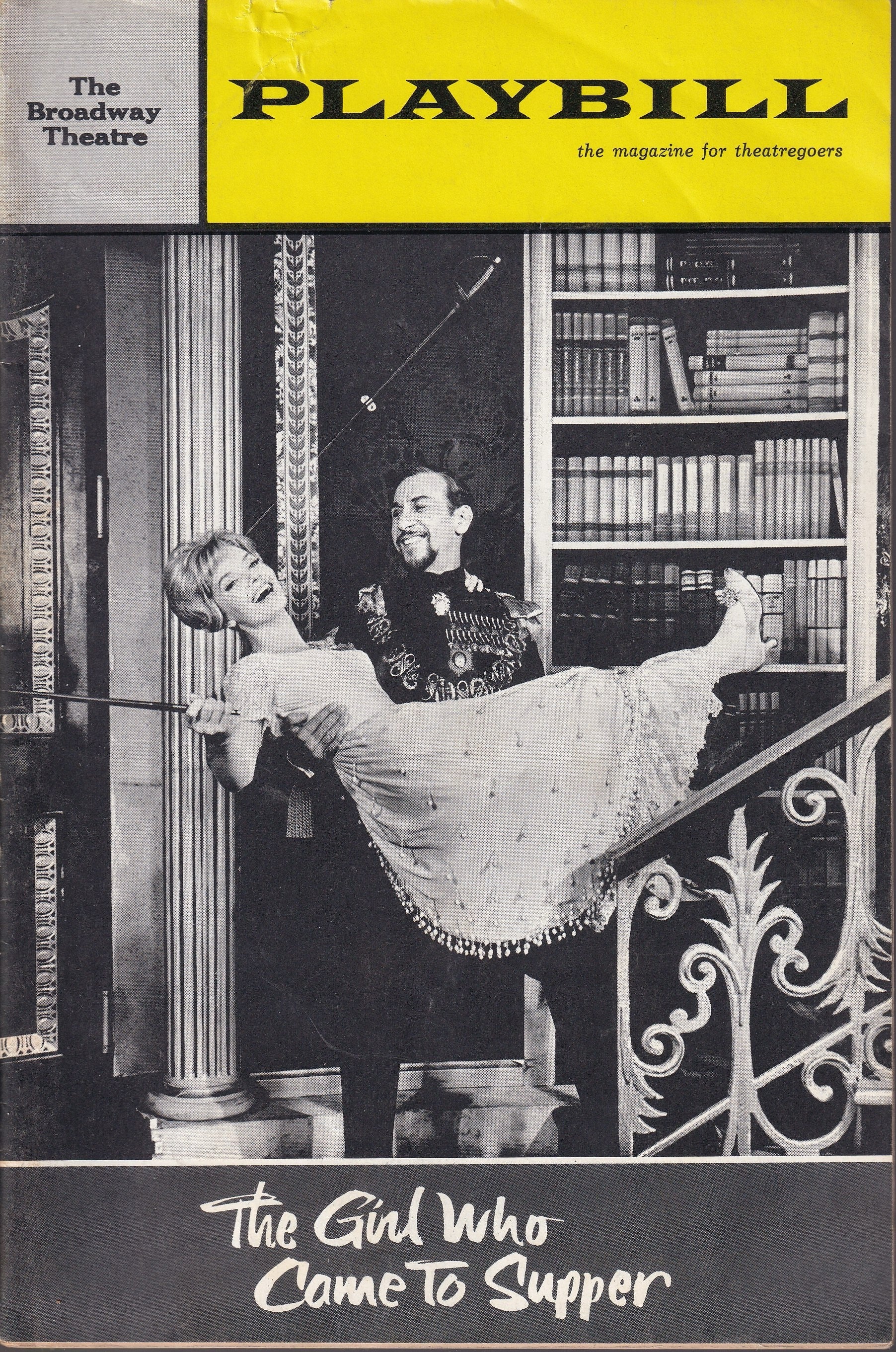 The Girl Who Came To Supper Playbill | Broadway Theatre (1963)