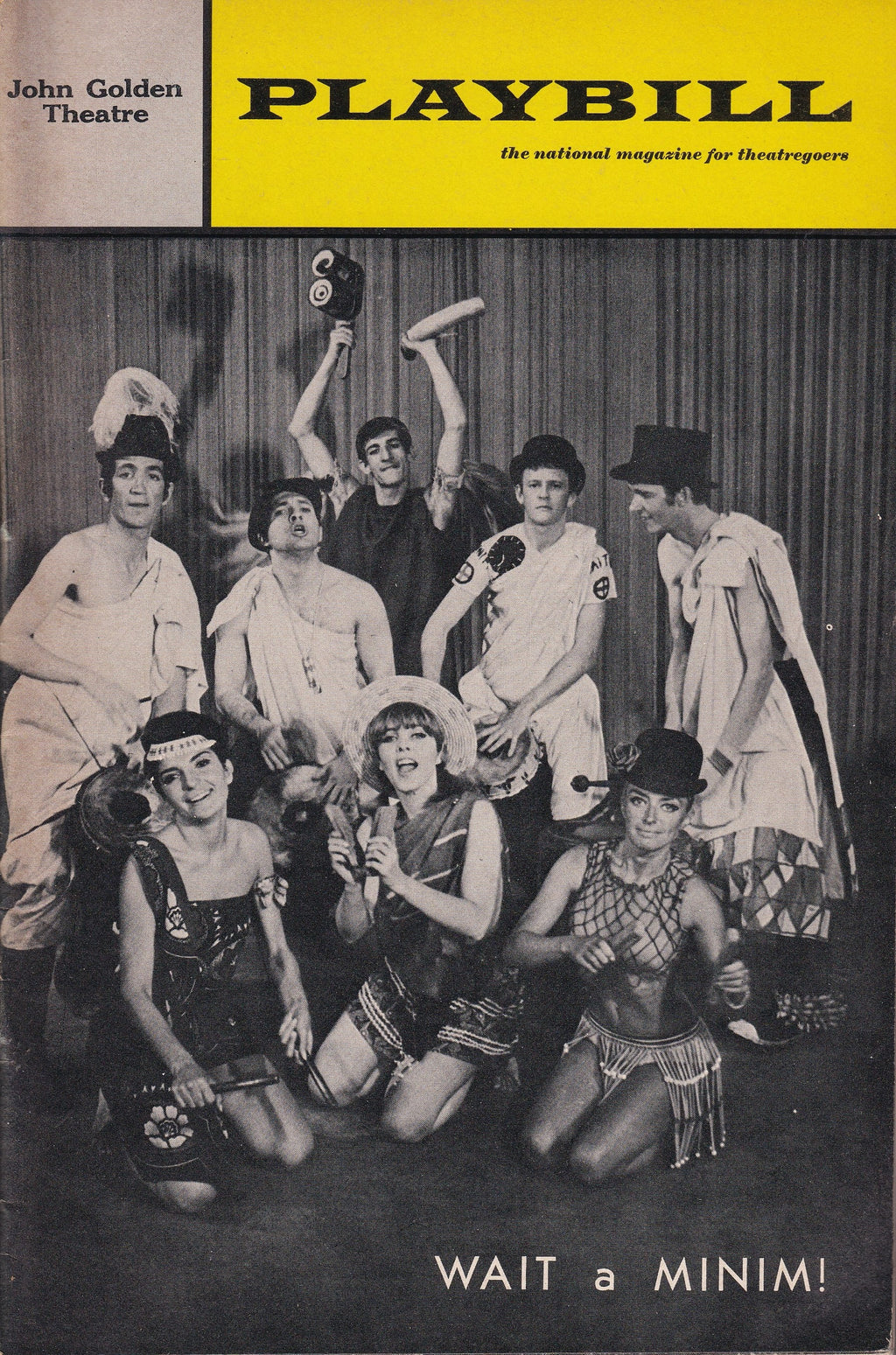 Wait a Minim! Playbill | John Golden Theatre (1966)