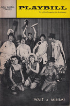 Wait a Minim! Playbill | John Golden Theatre (1966)