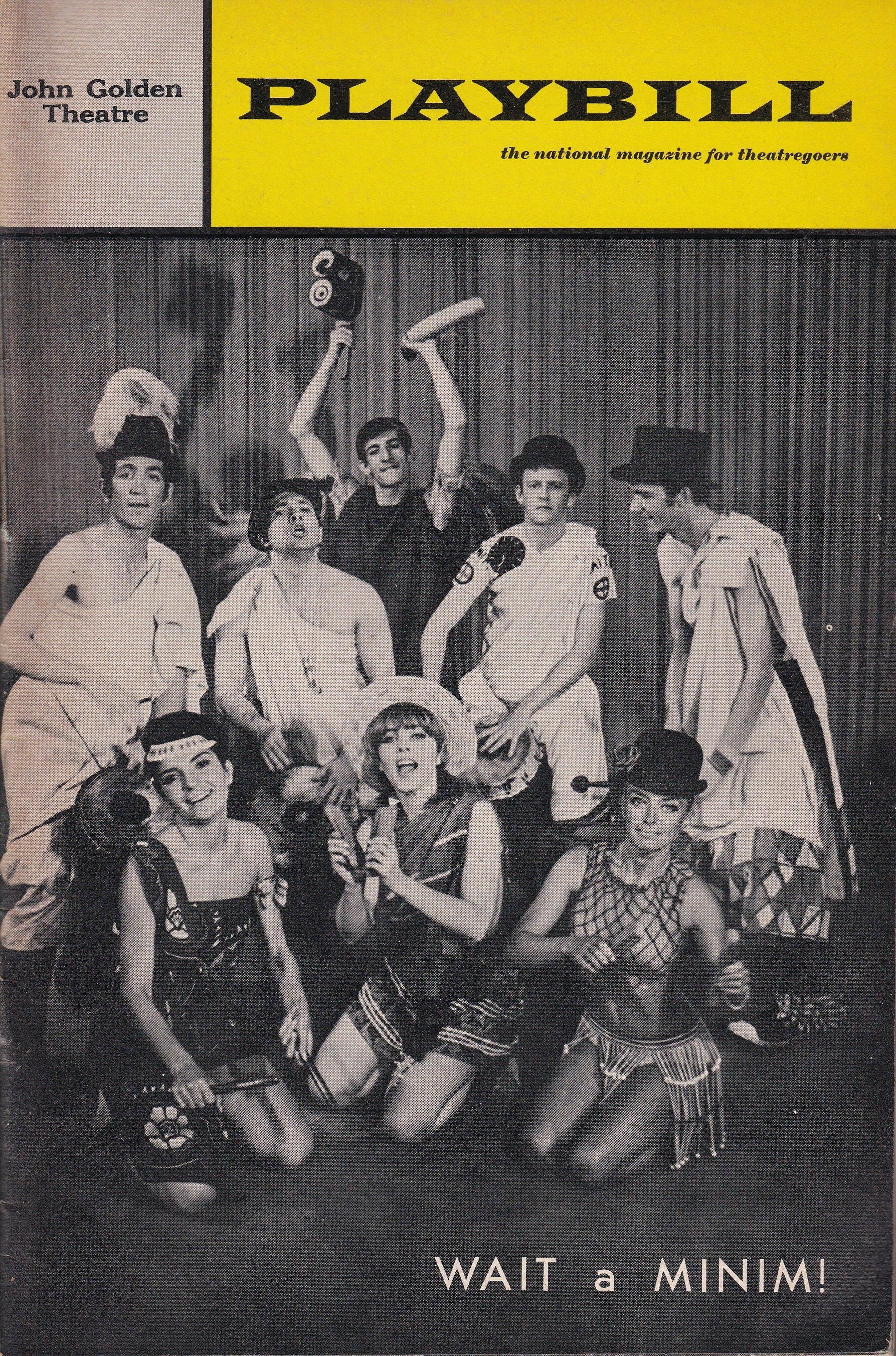 Wait a Minim! Playbill | John Golden Theatre (1966)
