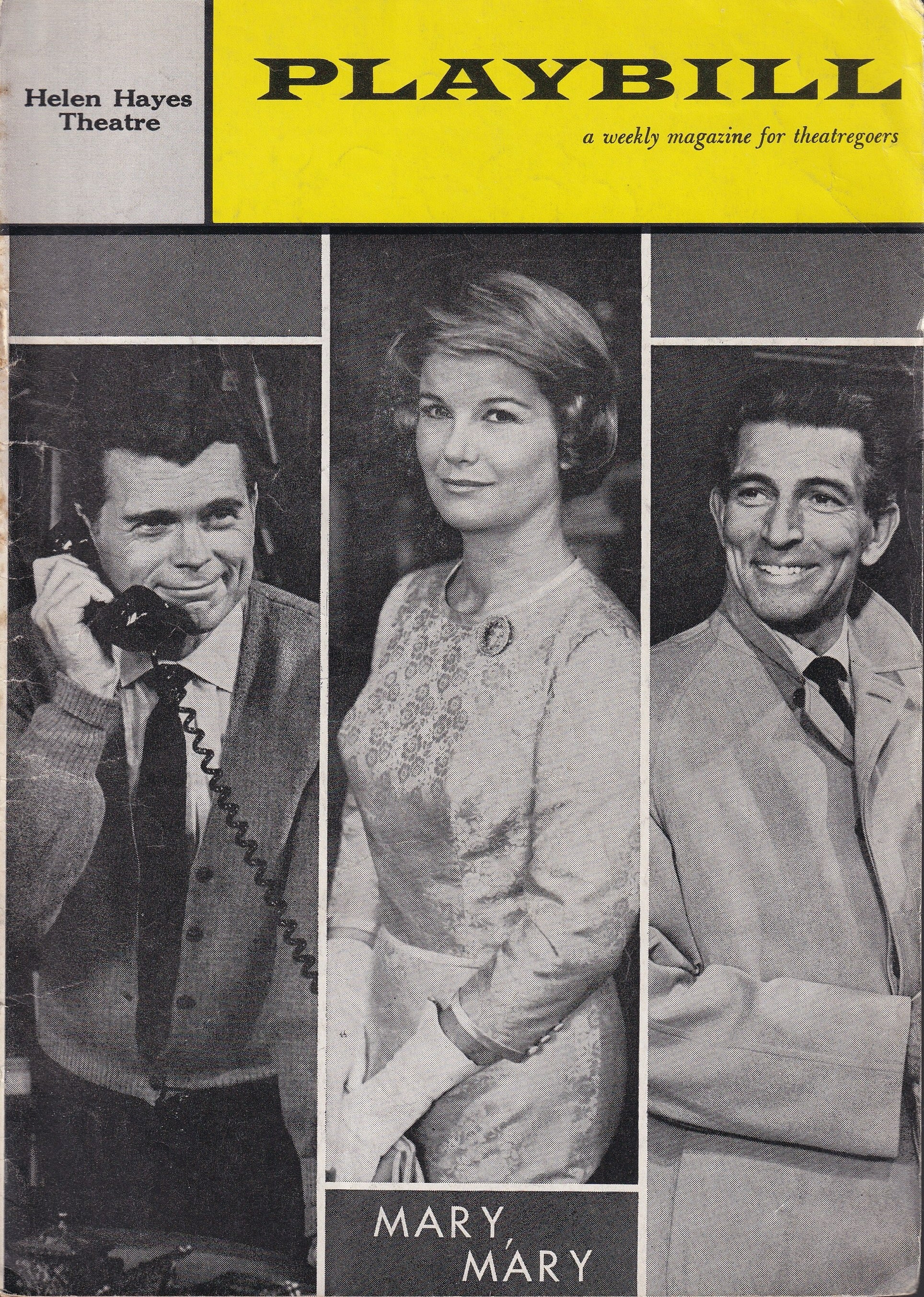 Mary, Mary Playbill | Helen Hayes Theatre (1961)