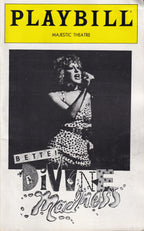 Bette! Divine Madness Playbill | Majestic Theatre (1979)