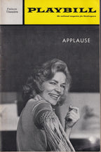Applause Playbill | The Palace Theatre (1970)