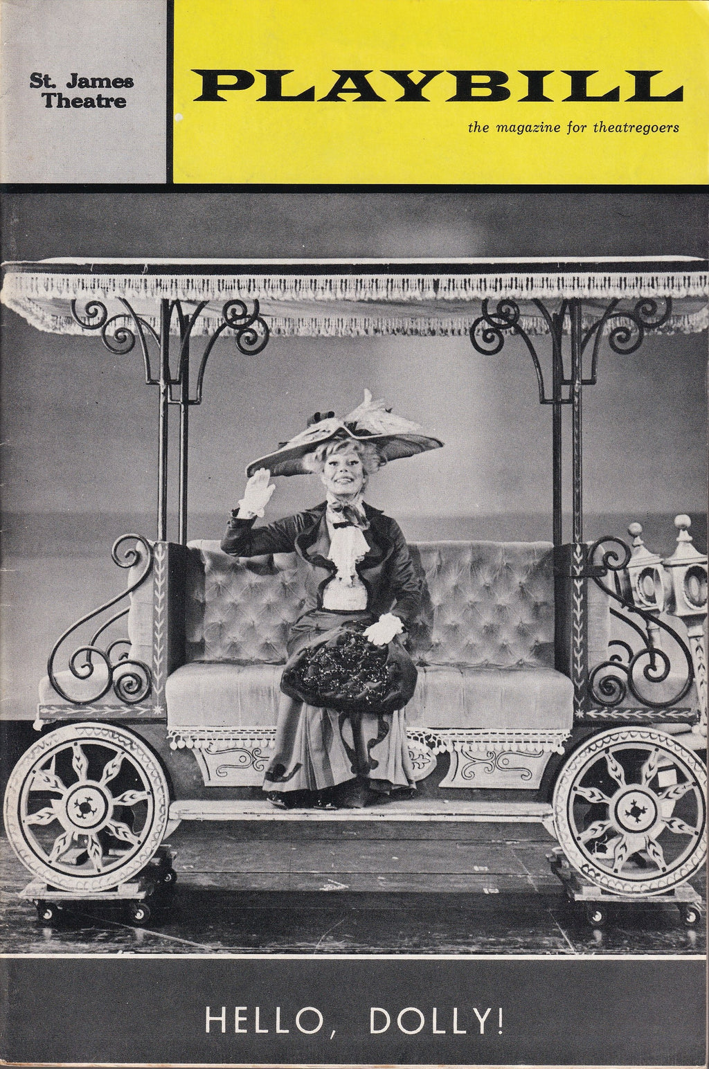 Hello, Dolly! Playbill | St. James Theatre (1964)