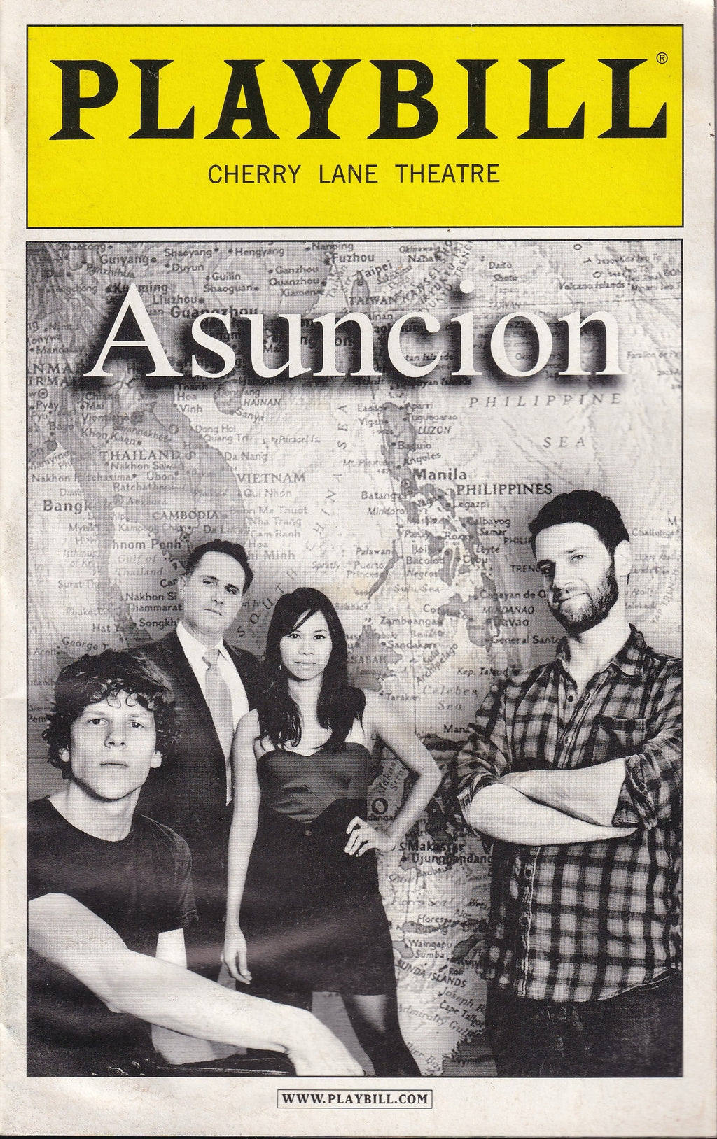 Asuncion Playbill | Cherry Lane Theatre (2011)