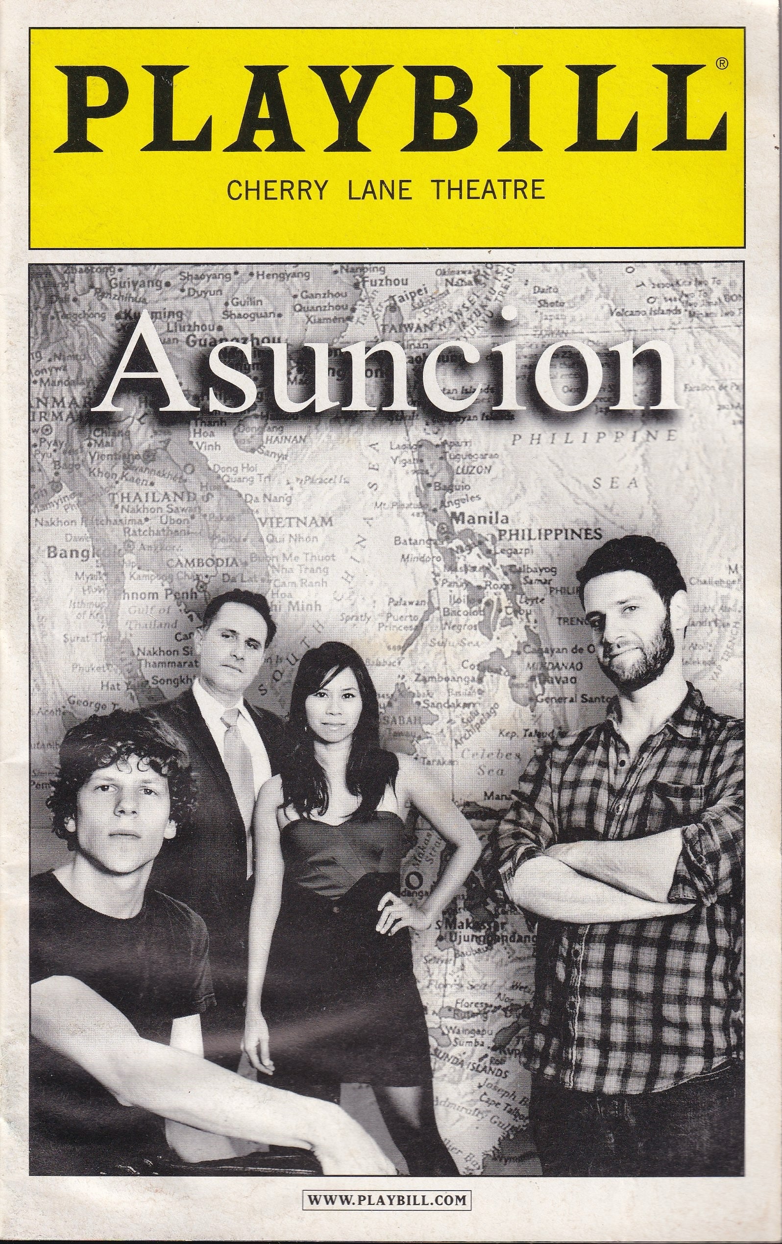 Asuncion Playbill | Cherry Lane Theatre (2011)