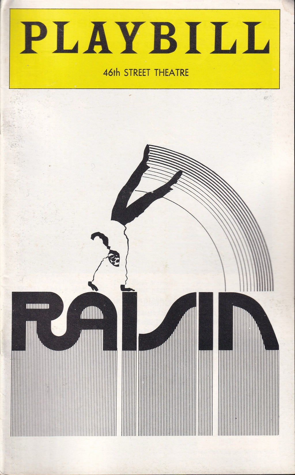 Raisin Playbill | Forty-Sixth Street Theatre (1973)